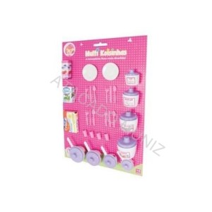 KIT LUA DE CRISTAL MANTIMENTOS C/PANELA COLECAO PRINCESAS