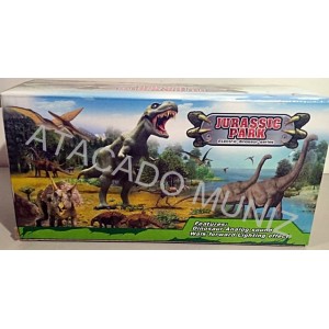 DINOSSAURO JURASSIC PARK A PILHA TOY KING A PILHA