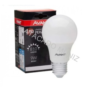 LAMPADA LED PERA 6500K 200-9W MG810-B