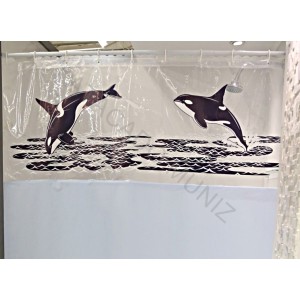 CORTINA PARA BOX PERFETTO VISOR BALEIA