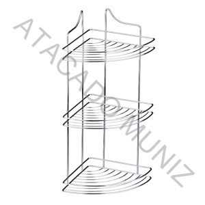 CANTONEIRA NIQUELART SOL TRIPLA CROMADA