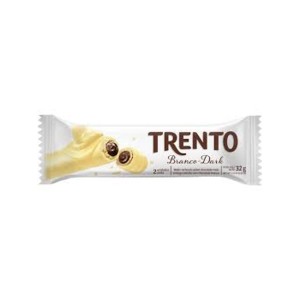CHOCOLATE TRENTO 32G CHOCOLATE BRANCO - DARK