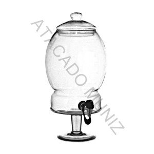 SUQUEIRA DE VIDRO COM PE 2 LITROS
