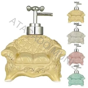 PORTA SABONETE WINCY LIQUIDO DE PORCELANA RETRO SOFA