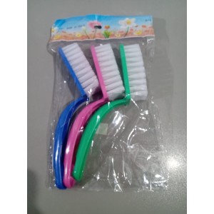 KIT ESCOVA COM 3 UNIDADES WF PLASTICO