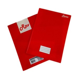 CADERNO BROCHURAO VERMELHO RENOVO 96 FOLHAS