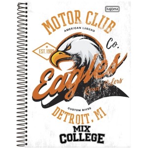 CADERNO MIX COLLEGE KAJOMA 20 MATERIAS