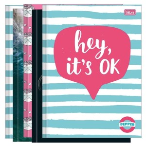 CADERNO BROCHURA 1/4 TILIBRA PEPPER  80 FOLHAS  CAPA DURA