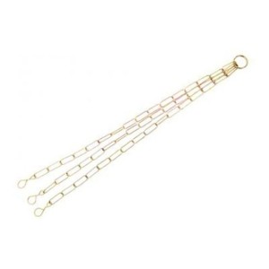 CORRENTE DOURADA 84CM COM GANCHO