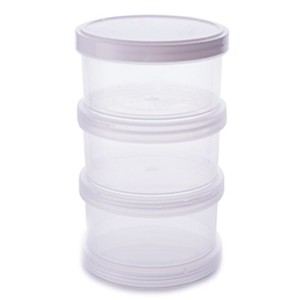 CONJUNTO DE ORGANIZADOR COM TAMPA ROSCA P 3 PECAS