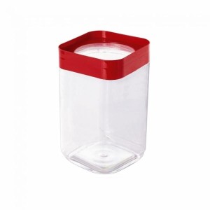 POTE PLASUTIL DECORA RETANGULAR 1,2 LITROS