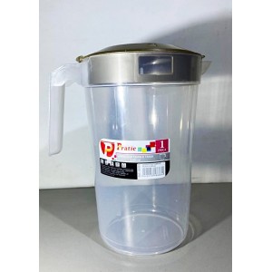 JARRA COM TAMPA E TRAVA PRATIC 2,300ML