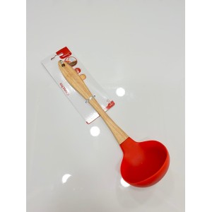 CONCHA EM SILICONE CABO DE MADEIRA WELLMIX