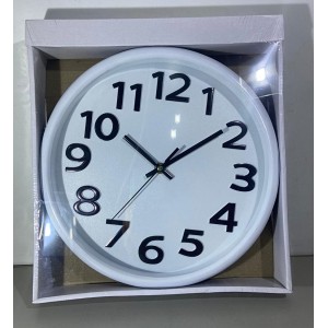 RELOGIO DE PAREDE REDONDO PLASTICO 30CM