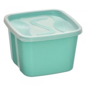 POTE SANTANA QUADRADO 1,1 LITROS COLOR CORES SORTIDAS