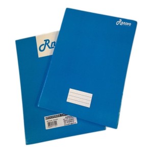 CADERNO RENOVO BROCHURA 1 MATERIA 96 FOLHAS CAPA DURA AZUL