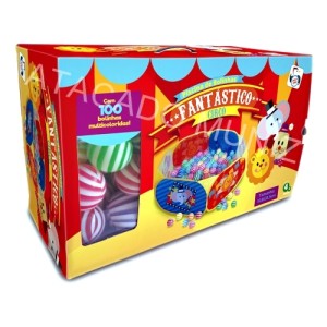 PISCINA DE BOLINHA PICA PAU CIRCO FANTASTICO ORDEM 657