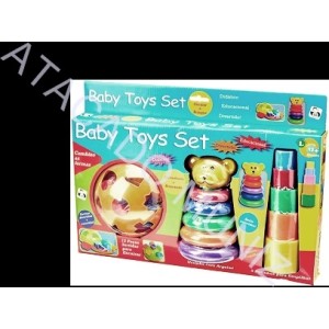 BRINQUEDO BABY TOYS SET 12 PECAS PARA ENCAIXAR PICA PAU