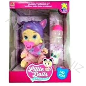 BONECA LITTLE DOOLS SONINHO FAZ XIXI