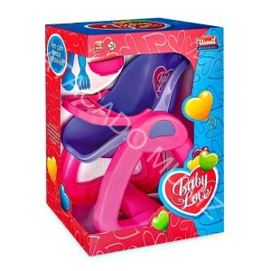 CADEIRA DE ALIMENTAÇÃO BABY LOVE NA CAIXA USUAL